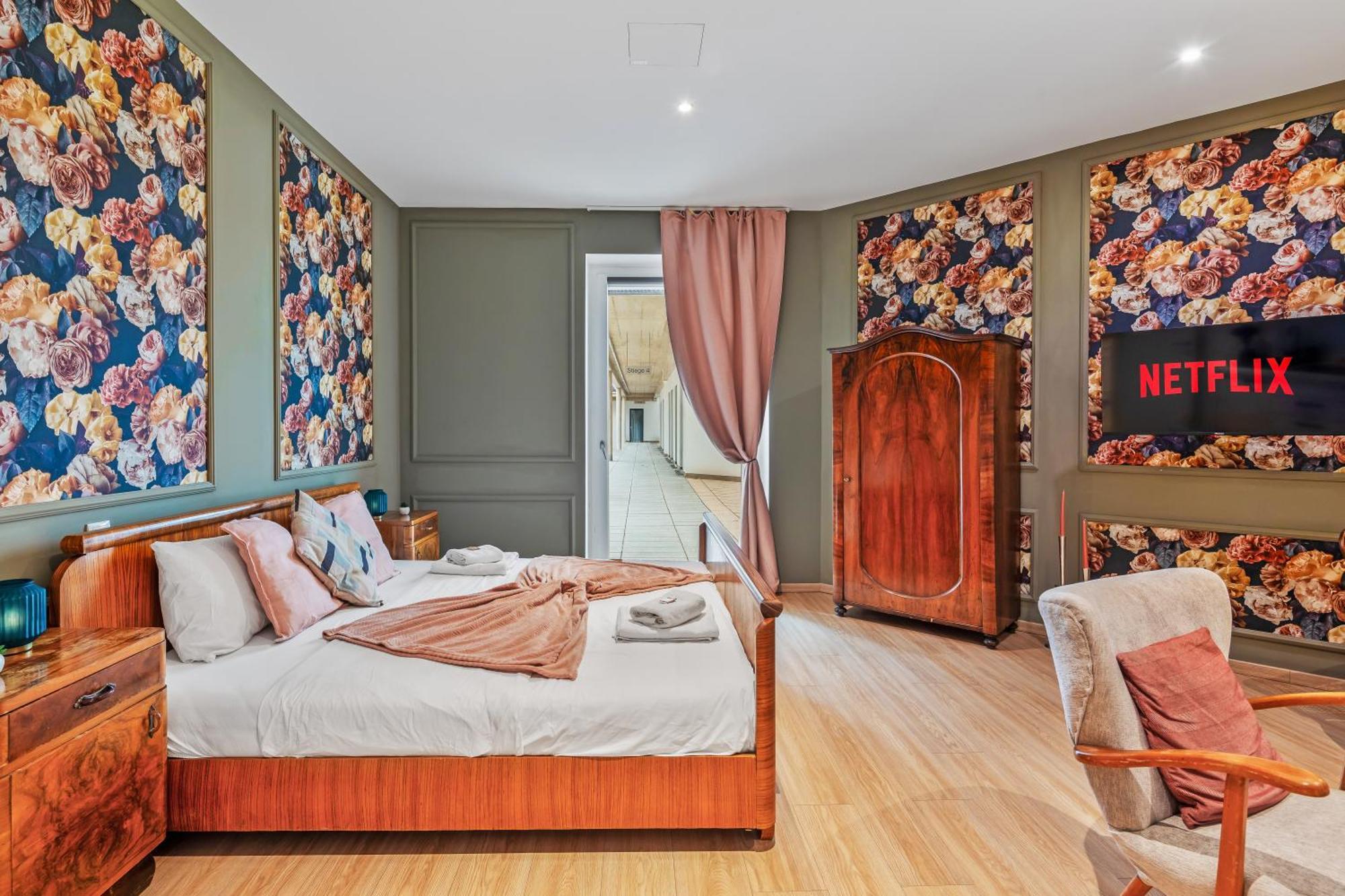 Stylish Flower Power Studio - Close To City Center & Public Transport - Ac & Wifi Wien Exteriör bild